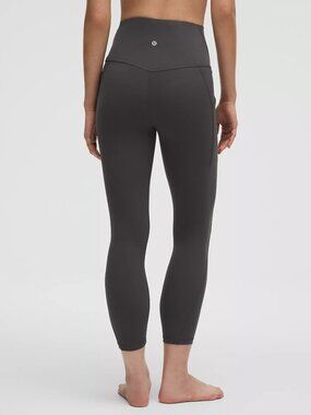 Lululemon Align™ High-Rise Crop 23” – Grey – Size S 🔥